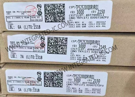 TPS25200QDRVRQ1 Entegre Devre Çipi Otomotiv eFuse WSON6 Elektronik Sigorta Regülatörü