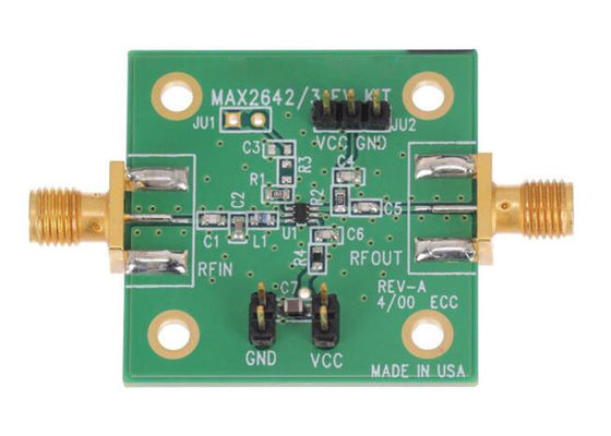 MAX2643EVKIT Dahili Çözümler 800MHz'den 1GHz'e MAX2643 Amplifier Evaluation Board