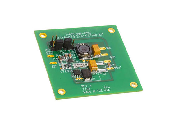 MAX668EVKIT Gömülü Çözümler 1 İzole Olmayan Çıkış DC/DC Yükseltici Değerlendirme Kartı