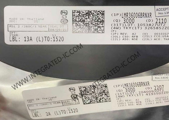 LMR36006BRNXR Entegre Devre Çipi Senkronize Step-Down Dönüştürücü, 0.6A Çıkış Akımı, 1 MHz Anahtarlama Frekansı ve 4.2V - 60V Giriş Gerilimi