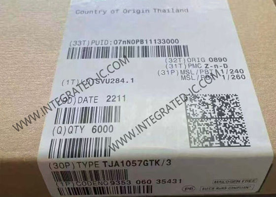 TJA1057GTK Entegre Devre Çipi 300mV Yüksek Hızlı CAN Alıcı-Verici HVSON-8