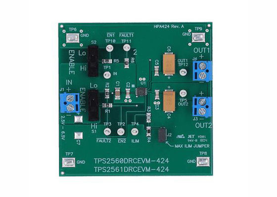 TPS2560DRCEVM-424 Embedded Solutions 44mΩ USB Power Switch Evaluation Module
