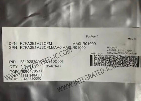 Mikro denetleyici MCU R7FA2E1A73CFM 5.5V Tek çipli 48MHz gömülü MCU 64LFQFP