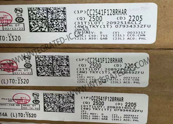 Kablosuz İletişim Modülü CC2541F128RHAR Bluetooth Düşük Enerji Kablosuz MCU