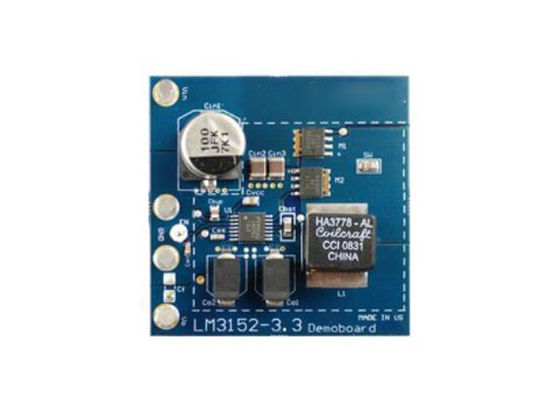 LM3152-3.3DEMO Gömülü Çözümler Tanıtım Kartı LM3152 SIMPLE SWITCHER Kontrol Cihazları