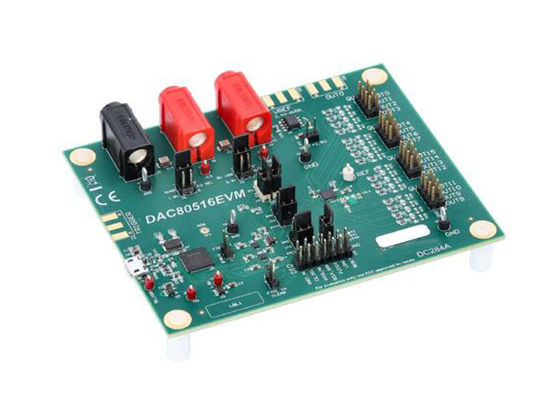 DAC80516EVM Gömülü Çözümler 16 Bit Dijitalden Analog Dönüştürücü Değerlendirme Kartı