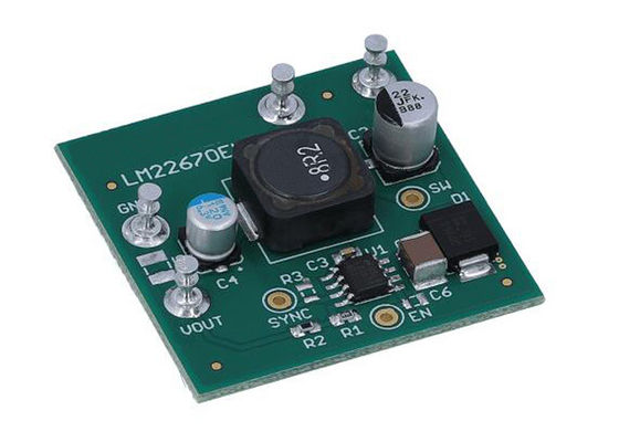 LM22670EVAL Gömülü Çözümler Değerlendirme Kartı LM22670 SIMPLE SWITCHER Buck Dönüştürücü