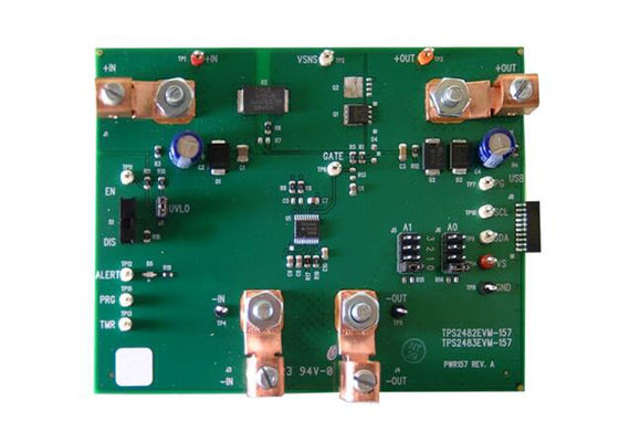 TPS2483EVM-157 Gömülü Çözümler Sıcak Değişim Kontrol Cihazı TPS2483 eFuse Değerlendirme Modülü