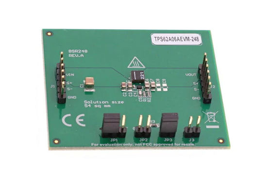 TPS62A06AEVM-248 Gömülü Çözümler 6A 2.5V - 5.5V Aşağı Dönüştürücü Değerlendirme Kartı