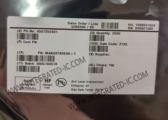 MAX4373HESA Entegre Devre Çipi 200kHz Yüksek Taraf Akım Algılama Amplifikatörü SOIC8, 2.7V - 28V Besleme ile