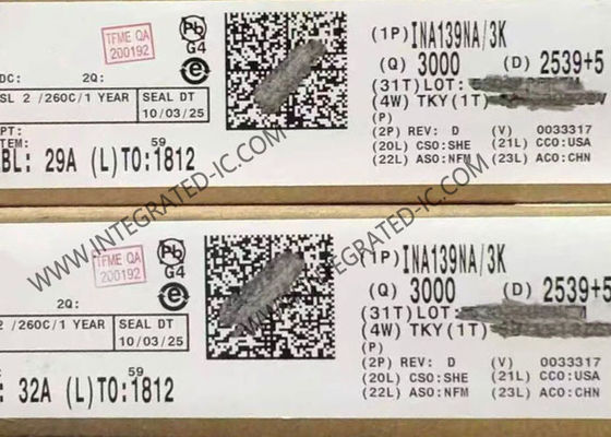 INA139NA/3K 440kHz Bant Genişlikli Akım Algılama Amplifikatörü, %0,5 Doğruluk ve 2,7V - 40V Giriş Aralığı