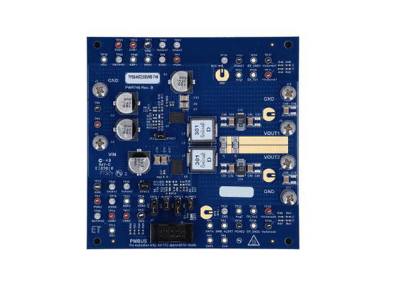 TPS546C23EVM2-746 Dahili Çözümler Senkroniz SWIFT Buck Değiştiricisi TPS546C23 Değerlendirme Modülü