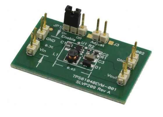 TPS61040EVM-001 Dahili Çözümler 20mA 3V 5V Boost Converter Değerlendirme Modülü