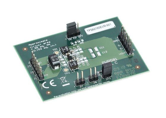 TPS62180EVM-581 Embedded Solutions 2-Phase Step Down Converter Değerlendirme Kurulu