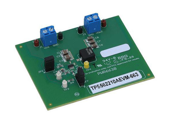 TPS562210AEVM-663 Gömülü Çözümler 2A Senkroni Step Down Regulator Değerlendirme Modülü