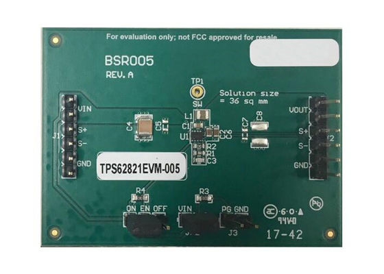 TPS62821EVM-005 Gömülü Çözümler DCS-Kontrol Değerlendirme Modülü TPS62821 Step Down Dönüştürücü