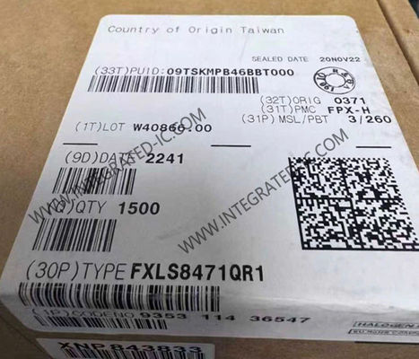 FXLS8471QR1 3-Axis Linear Accelerometer Sensor IC with 1.95V to 3.6V Supply and 14-bit Resolution