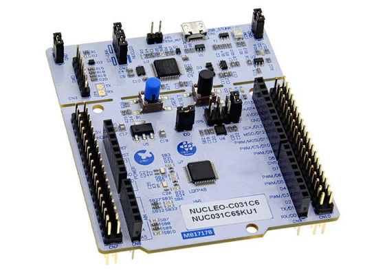 NUCLEO-C031C6 Dahili Çözümler ARM Cortex-M0+ MCU 32 bitli Dahili Değerlendirme Paneli