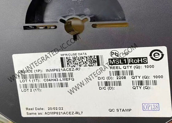 INMP621ACEZ Sensör IC Düşük Güçlü Alt Portlu Çok Yönlü MEMS Mikrofon