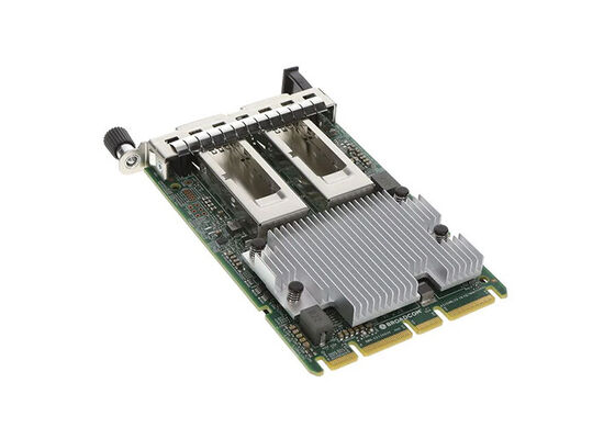 BCM957508-N2100G Dahili Çözümler Çift Portlu 100Gb/s Ethernet PCI Express Ağ Adaptörü
