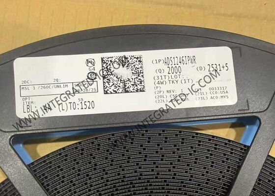 ADS1246IPWR, hassas sensör ölçümü için SPI arayüzü ile 24 bitli entegre devre çipi ADC