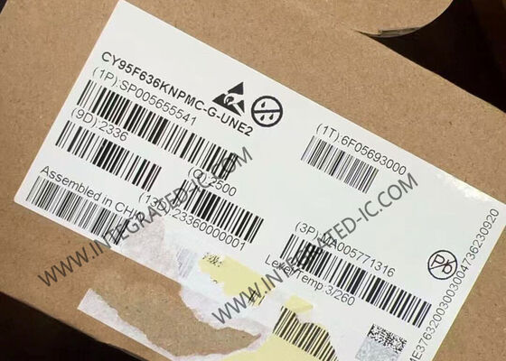 CY95F636KNPMC-G-UNE2 8-Bit Microcontroller MCU with 16.25MHz Speed and 36KB Flash Memory