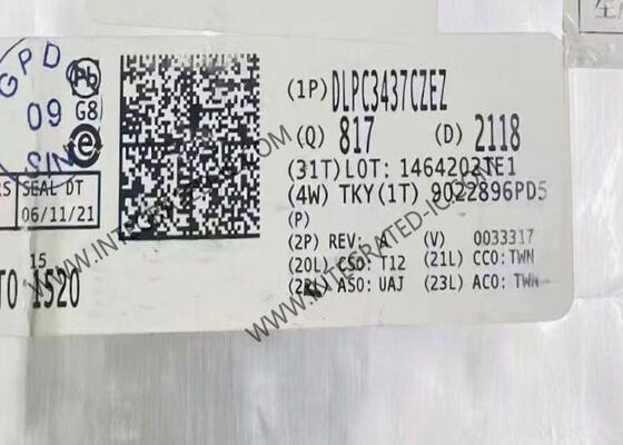 DLPC3437CZEZ 1080p Çözünürlüklü, Düşük Güç Arayüzlü ve 120 Hz Kare Hızlı DLP Ekran Kontrol Cihazı