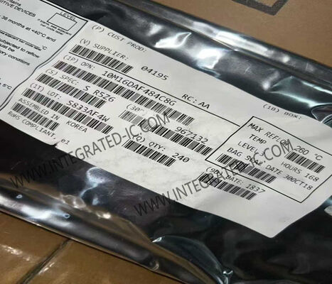 Alan Programlanabilir Geçit Dizisi 10M16DAF484C8G 484FBGA MAX 10 FPGA Entegre devreler 549kbit 450 MHz