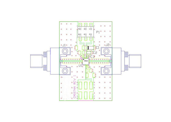 CMD270P3-EVB Gömülü Çözümler Geniş Bant MMIC Düşük Gürültülü Amplifikatör Değerlendirme Kartı