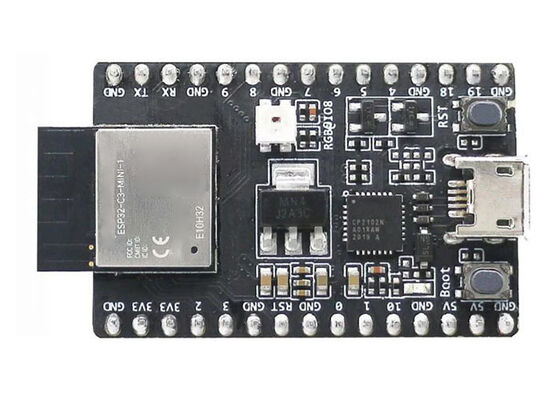 ESP32-C3-DEVKITM-1-N4X Gömülü Çözümler ESP32-C3-MINI-1 veya ESP32-C3-MINI-1U Geliştirme Kurulu