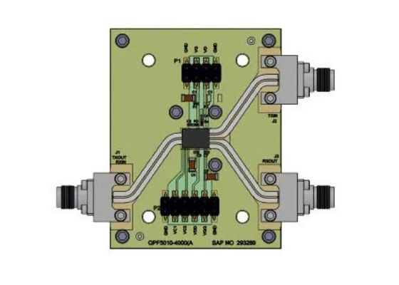 QPF5005EVB1 Gömülü Çözümler QPF5005 X-Band Ön Uç Modülü Değerlendirme Kartı