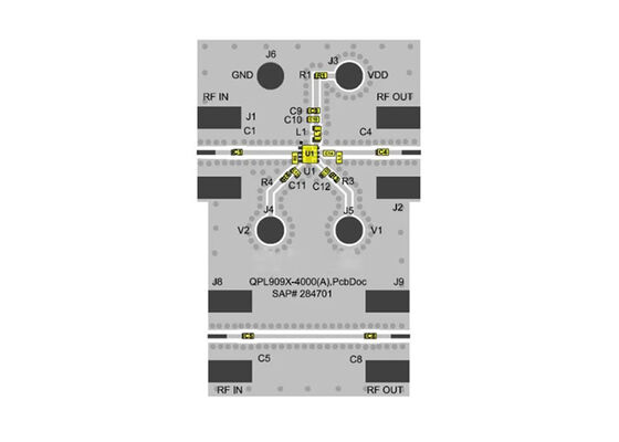QPL9097EVBP01 Embedded Solutions Ultra-Low Noise Bypass Gain Block Amplifier Evaluation Board