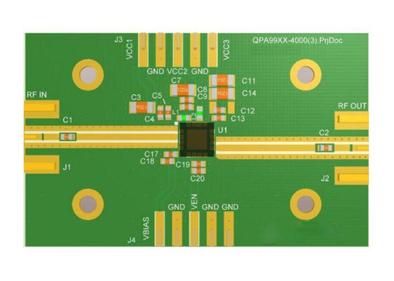 QPA9903EVB01 Gömülü Çözümler Yüksek Verimli Doğrusallaştırılabilir Güç Amplifikatörü Değerlendirme Kartı