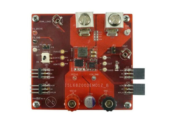 ISL68200DEMO1Z Embedded Solutions Hybrid Digital Controller Demonstration Board ISL68200 6 katmanlı tablo