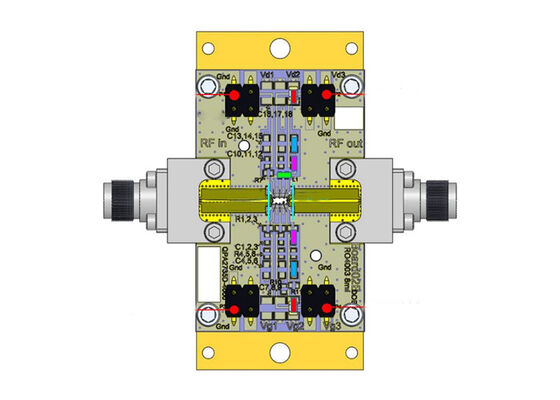QPA2735DEVB01 Gömülü Çözümler 13GHz - 20GHz Düşük Gürültülü Amplifikatör Değerlendirme Kartı