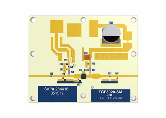 TGF3020-SM-EVB1 Gömülü Çözümler 32V 5W GaN RF Giriş Eşleştirilmiş Transistör Değerlendirme Kartı