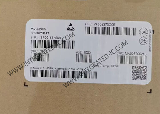 IPB60R080P7 Entegre Devre Çipleri Yüksek Enerji Verimliliği N-Kanal Güç MOSFET Transistörleri