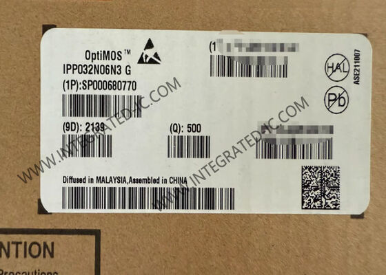 IPP032N06N3G OptiMOS TM 3 Güç MOSFET 60V 120A yüksek verimli anahtarlama için N-Kanal 2.6 mOhms