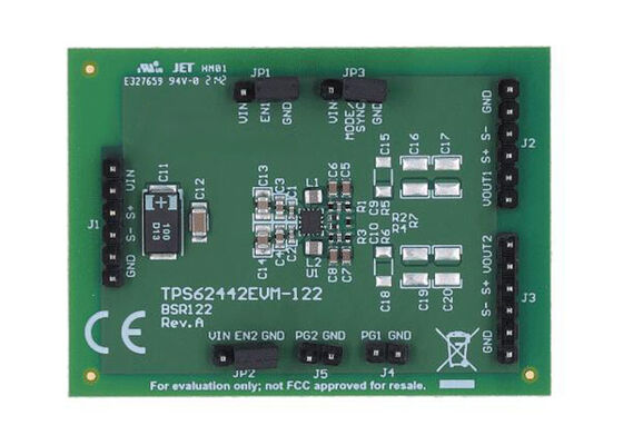 TPS62442EVM-122 Gömülü Çözümler TPS6244x-Q1 Çift Adım Aşağı Dönüştürücü Değerlendirme Modülü
