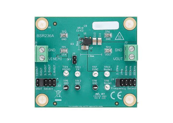TPSM33625EVM Gömülü Çözümler TPSM33625 Eşzamanlı Buck Güç Modülü Değerlendirme Modülü