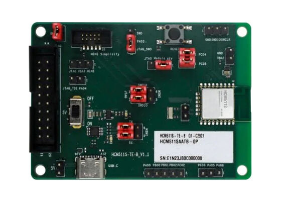 HCM511SABTB-0P Gömülü Çözümler Yüksek Performanslı MCU BT 5.4 Modül Değerlendirme Kartı