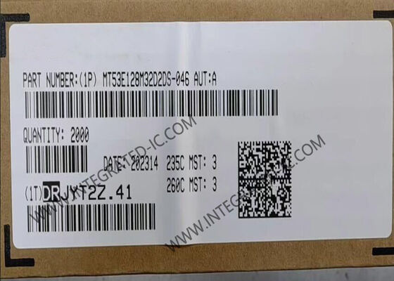 MT53E128M32D2DS-046 AUT:A Memory IC Çip 200-WFBGA 4Gbit 2.133 GHz SDRAM - Mobil LPDDR4 Bellek IC