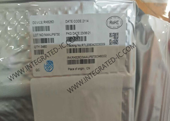 RK628D AI İşlemci Çip BGA Paketinde 4K@60fps çözünürlüğü ile çok fonksiyonel Video Köprüsü Çip