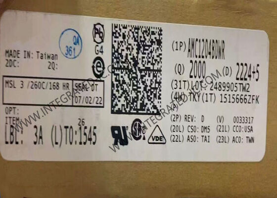 AMC1204BDWR 20MHz İzole Delta-Sigma Modülatör Entegre Devre Çipi, SOIC16 Kılıfında 1200 VPEAK ve 15 kV/µs Geçici Bağışıklık