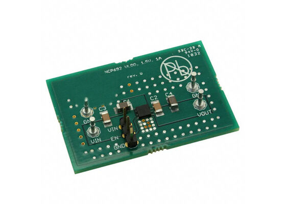 NCP692MN25T2GEVB Gömülü Çözümler 1 Kanallı 6V 1A Doğrusal Voltaj Regülatörü Değerlendirme Kartı