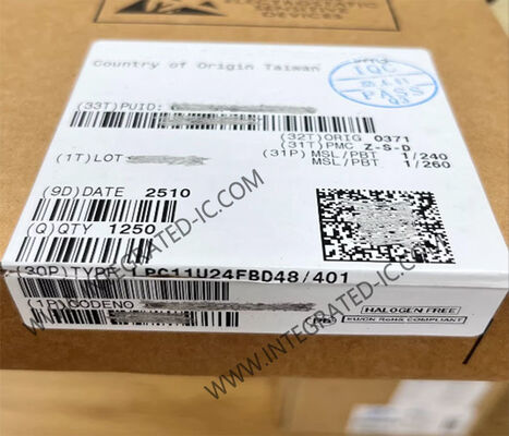 LPC11U24FBD48 32 Bit ARM Cortex-M0 Mikro Denetleyicisi MCU 50MHz Hızlı ve USB Bağlantısı