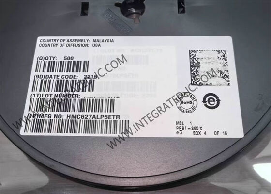 HMC627ALP5ETR Entegre Devre Çipi 6-Bit Dijital Değişken Kazançlı Amplifikatör, 50MHz ~ 1GHz Frekans ve Yüksek Çıkış IP3 +36 dBm