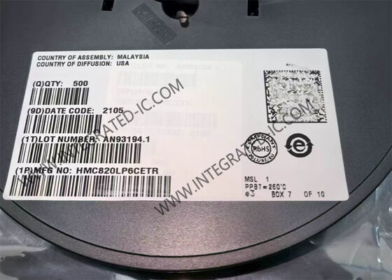 HMC820LP6CETR 5.1GHz Ultra Düşük Faz Gürültülü Bölünmüş-N PLL Frekanslı Sintezatör Entegre Devre Çip