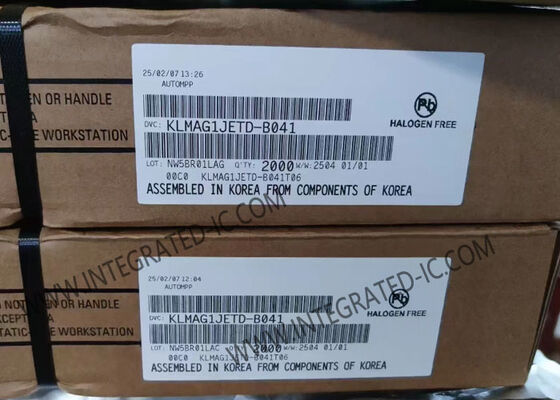 KLMAG1JETD-B041 Bellek IC Çipi Gömülü Multimedya Kartı 16GB eMMC5.1 Flash Bellek