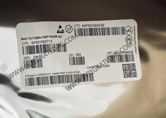 SAK-TC1728N-192F133HR AC Mikrodensör MCU Yüksek Performanslı 32 Bit Tek Çipli Mikrodensör